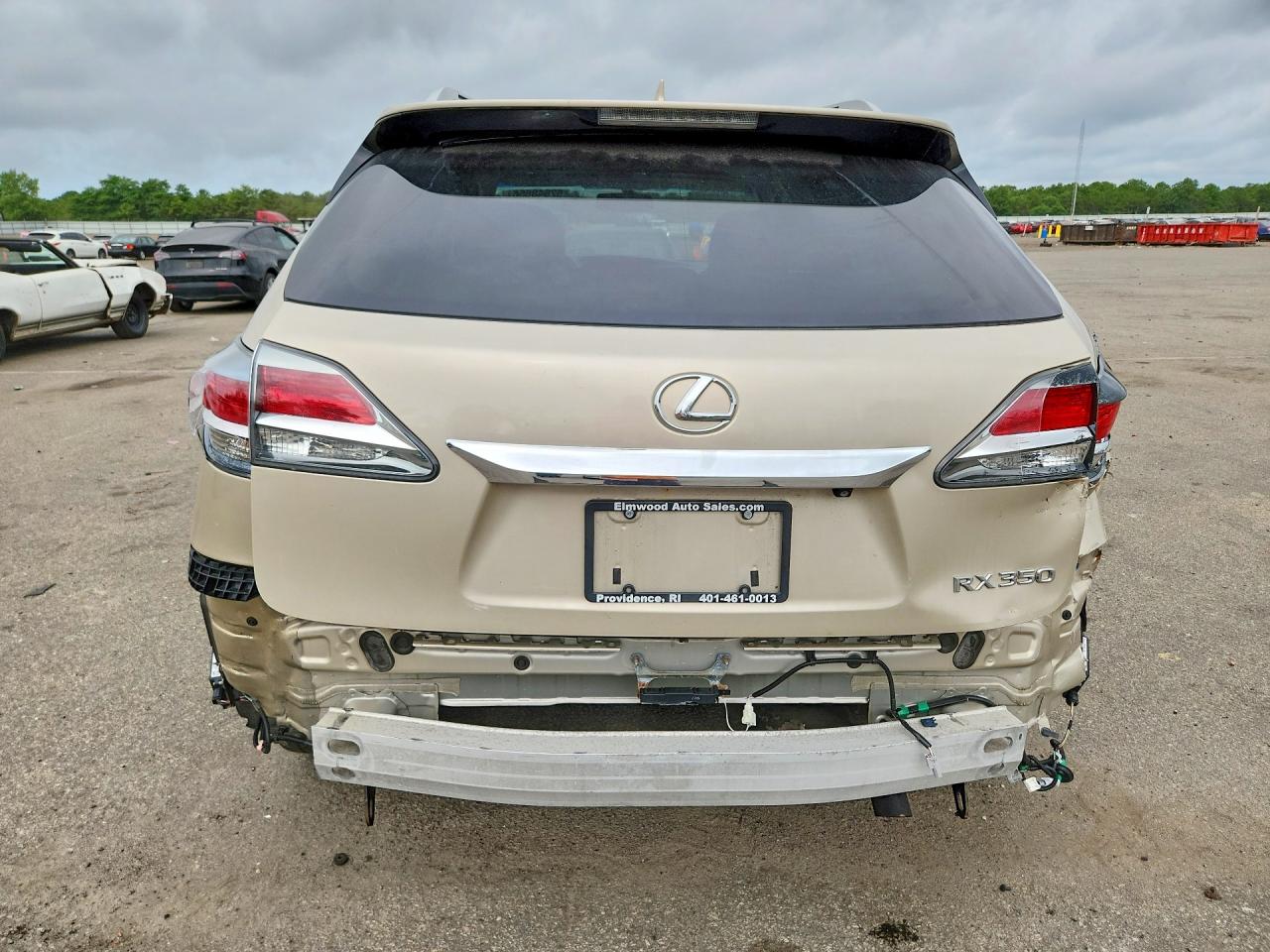2015 Lexus Rx 350 Base Tan vin: 2T2BK1BA9FC342409