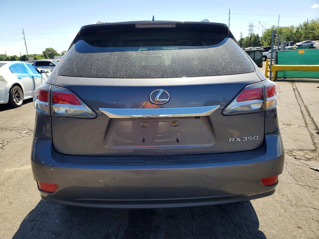 2015 Lexus Rx 350 Base Серый vin: 2T2BK1BA9FC343088
