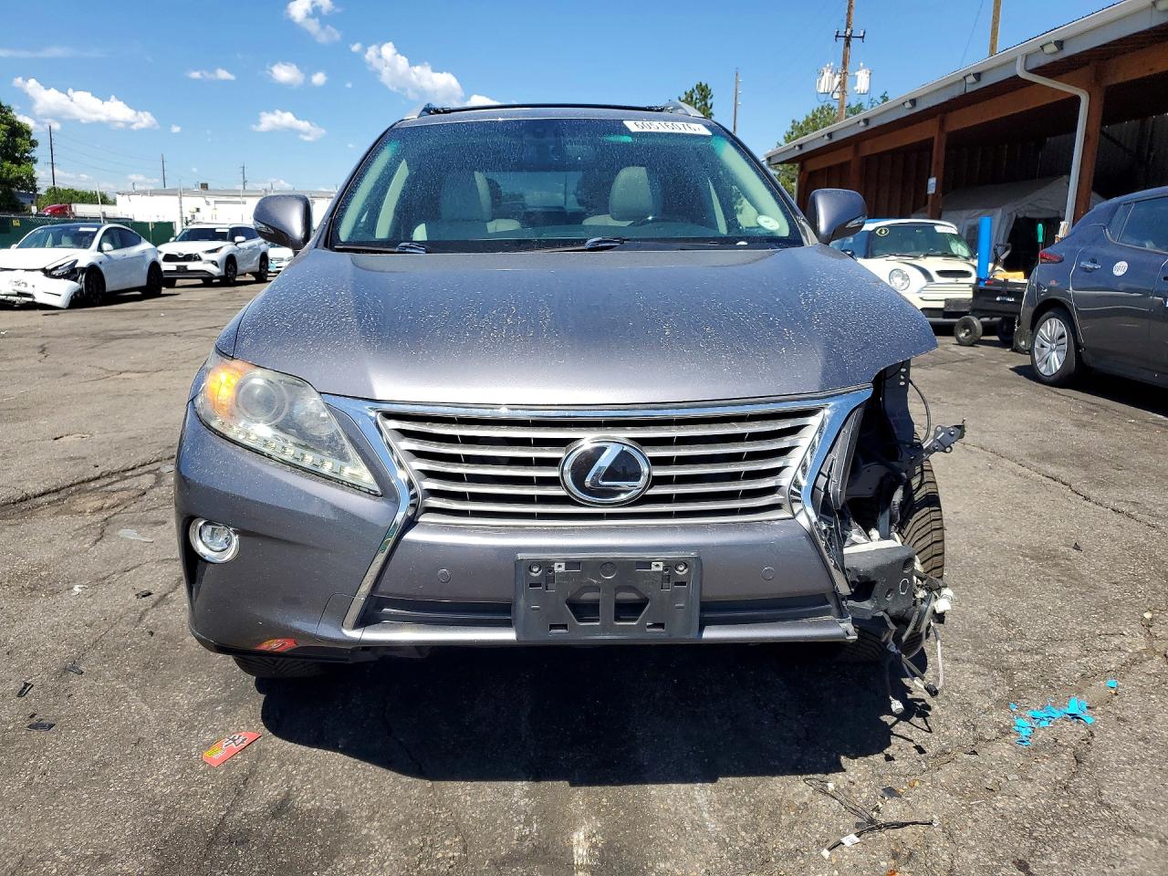 2015 Lexus Rx 350 Base Серый vin: 2T2BK1BA9FC343088