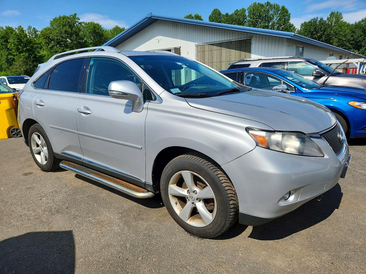 2010 Lexus Rx 350 Silver vin: 2T2BK1BAXAC002100