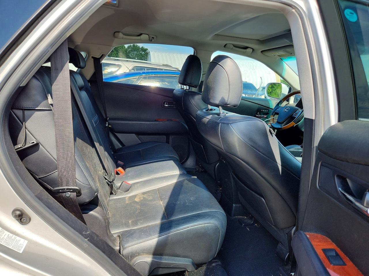 2010 Lexus Rx 350 Silver vin: 2T2BK1BAXAC002100