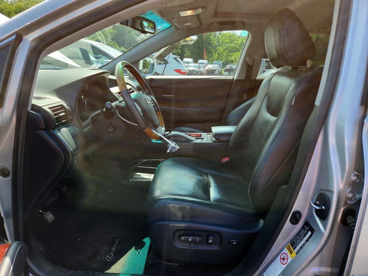 2010 Lexus Rx 350 Silver vin: 2T2BK1BAXAC002100
