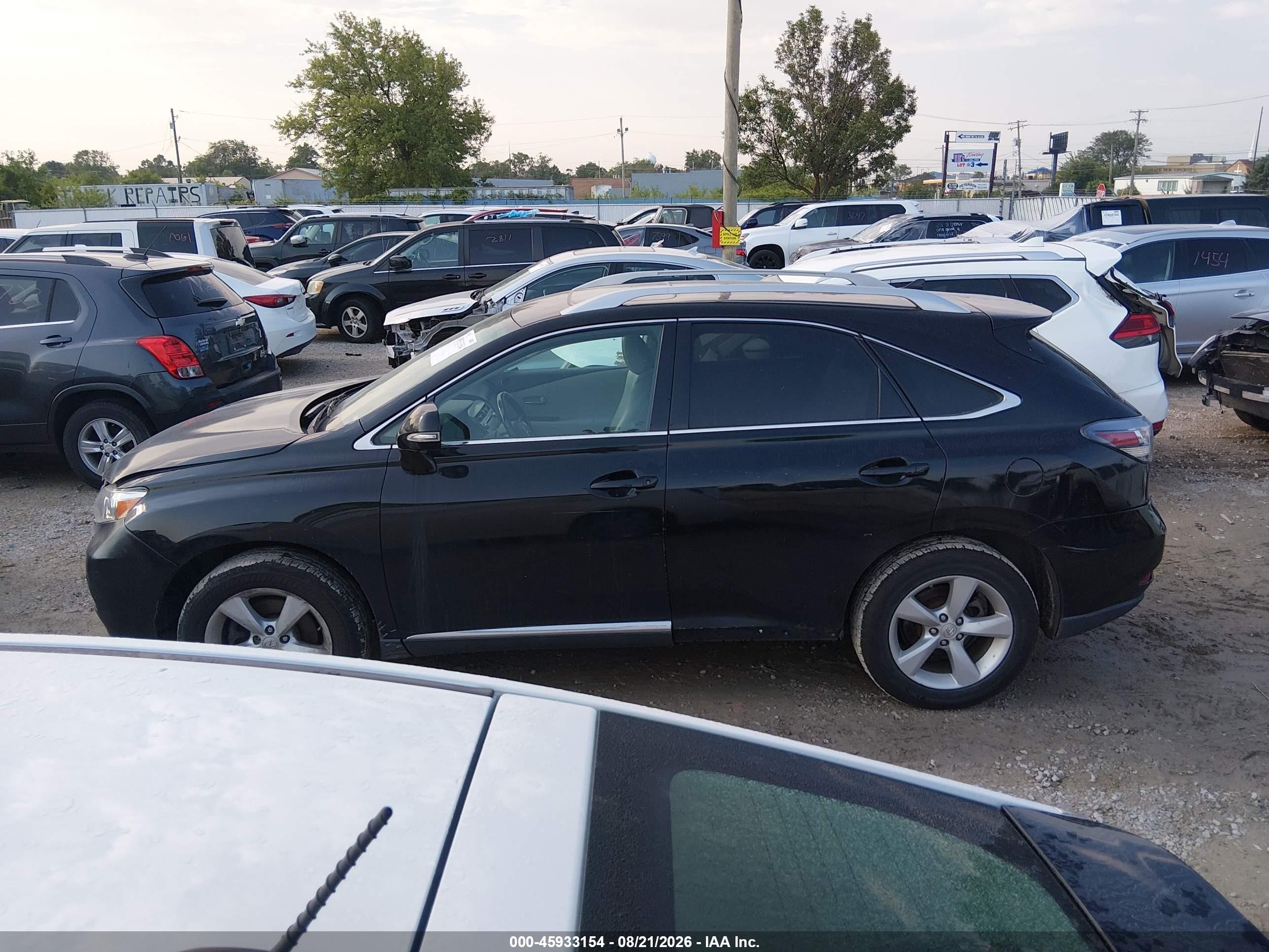 2010 Lexus Rx 350   Black vin: 2T2BK1BAXAC004381