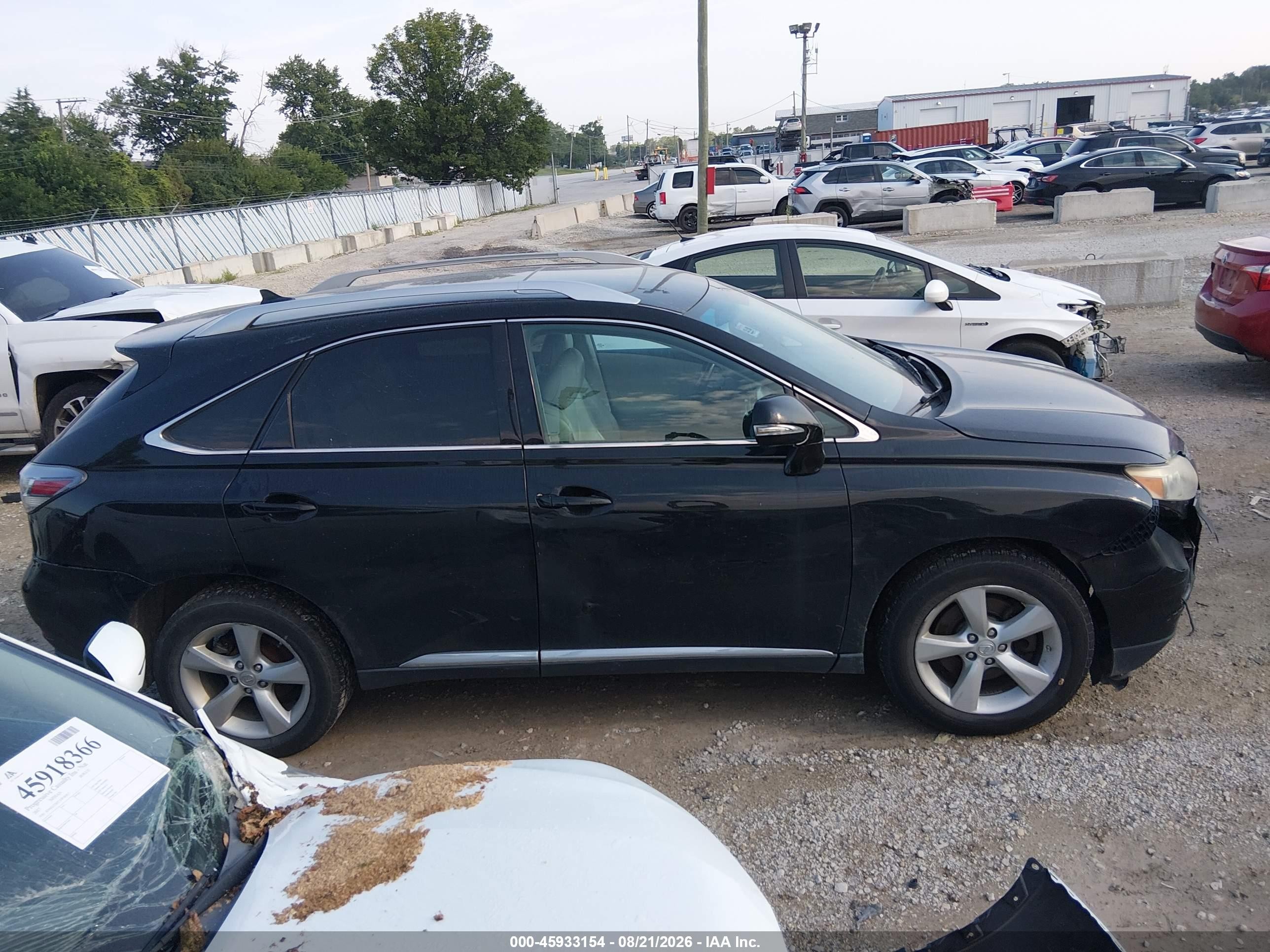 2010 Lexus Rx 350   Black vin: 2T2BK1BAXAC004381