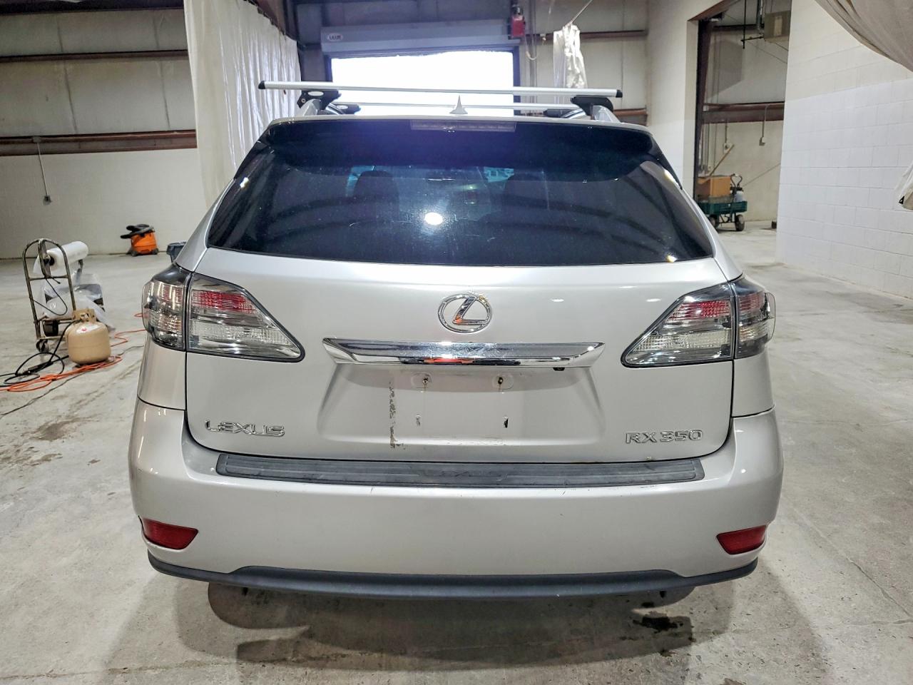 2010 Lexus Rx 350 Silver vin: 2T2BK1BAXAC005904