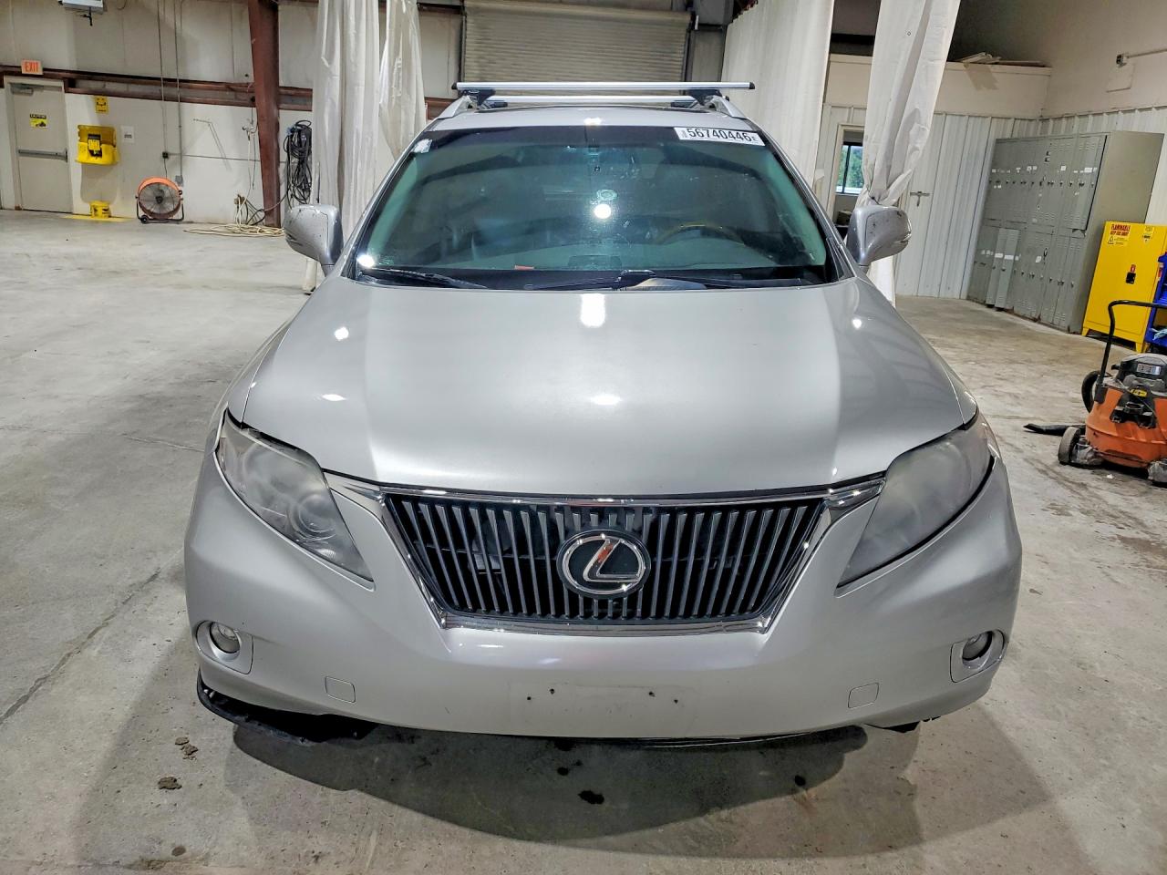 2010 Lexus Rx 350 Silver vin: 2T2BK1BAXAC005904
