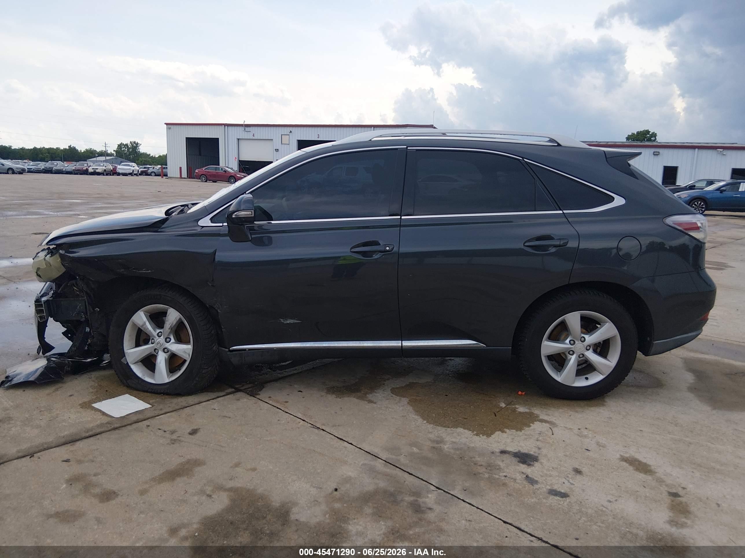 2010 Lexus Rx 350   Gray vin: 2T2BK1BAXAC013159