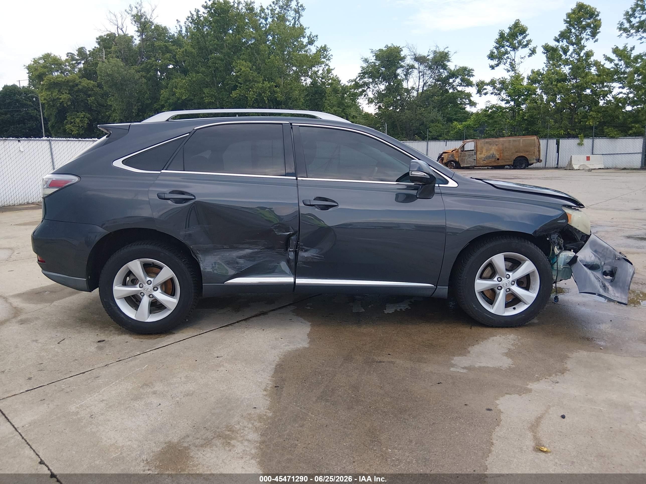 2010 Lexus Rx 350   Gray vin: 2T2BK1BAXAC013159