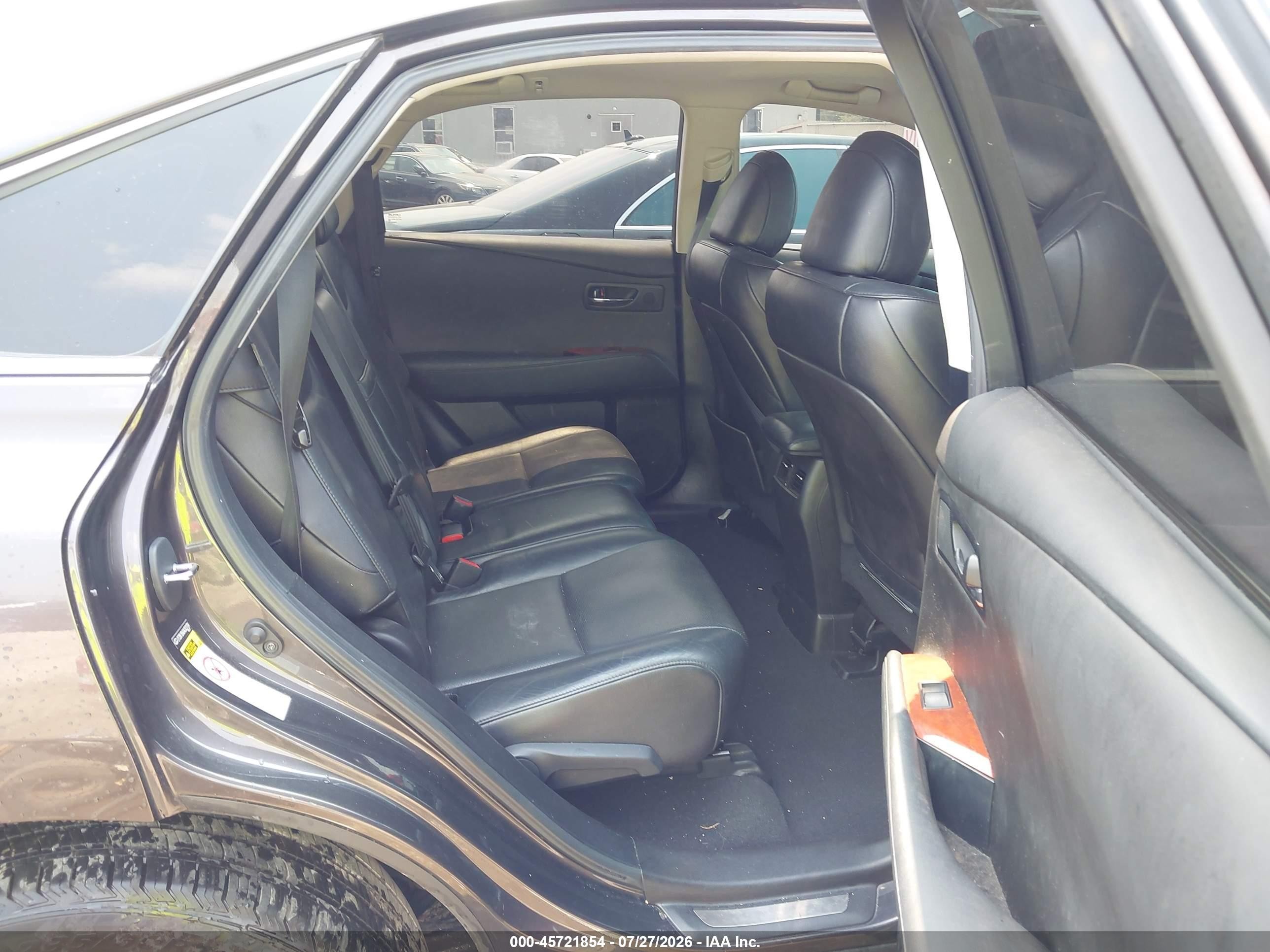 2010 Lexus Rx 350   Gray vin: 2T2BK1BAXAC022704