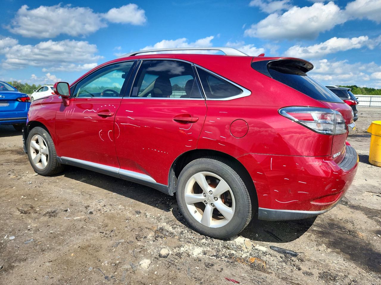 2010 Lexus Rx 350 Красный vin: 2T2BK1BAXAC028809
