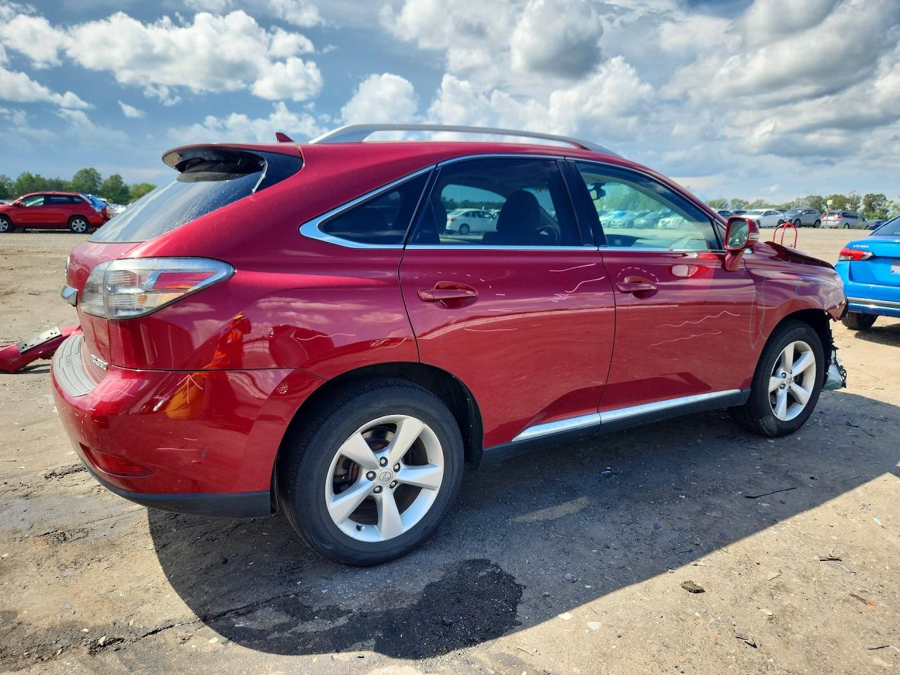 2010 Lexus Rx 350 Красный vin: 2T2BK1BAXAC028809