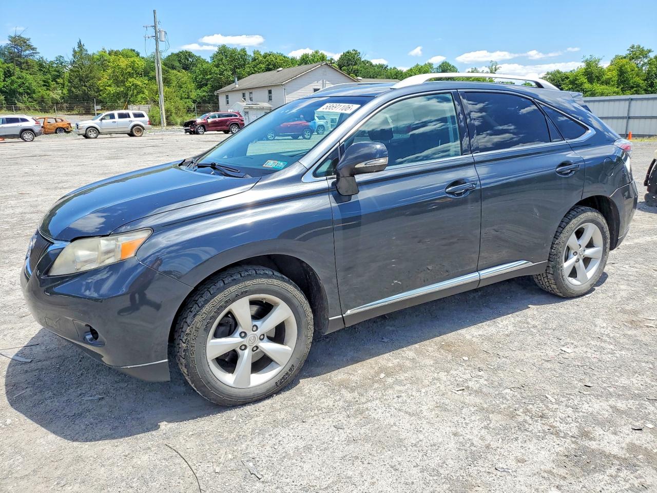 2010 Lexus Rx 350 Gray vin: 2T2BK1BAXAC029815