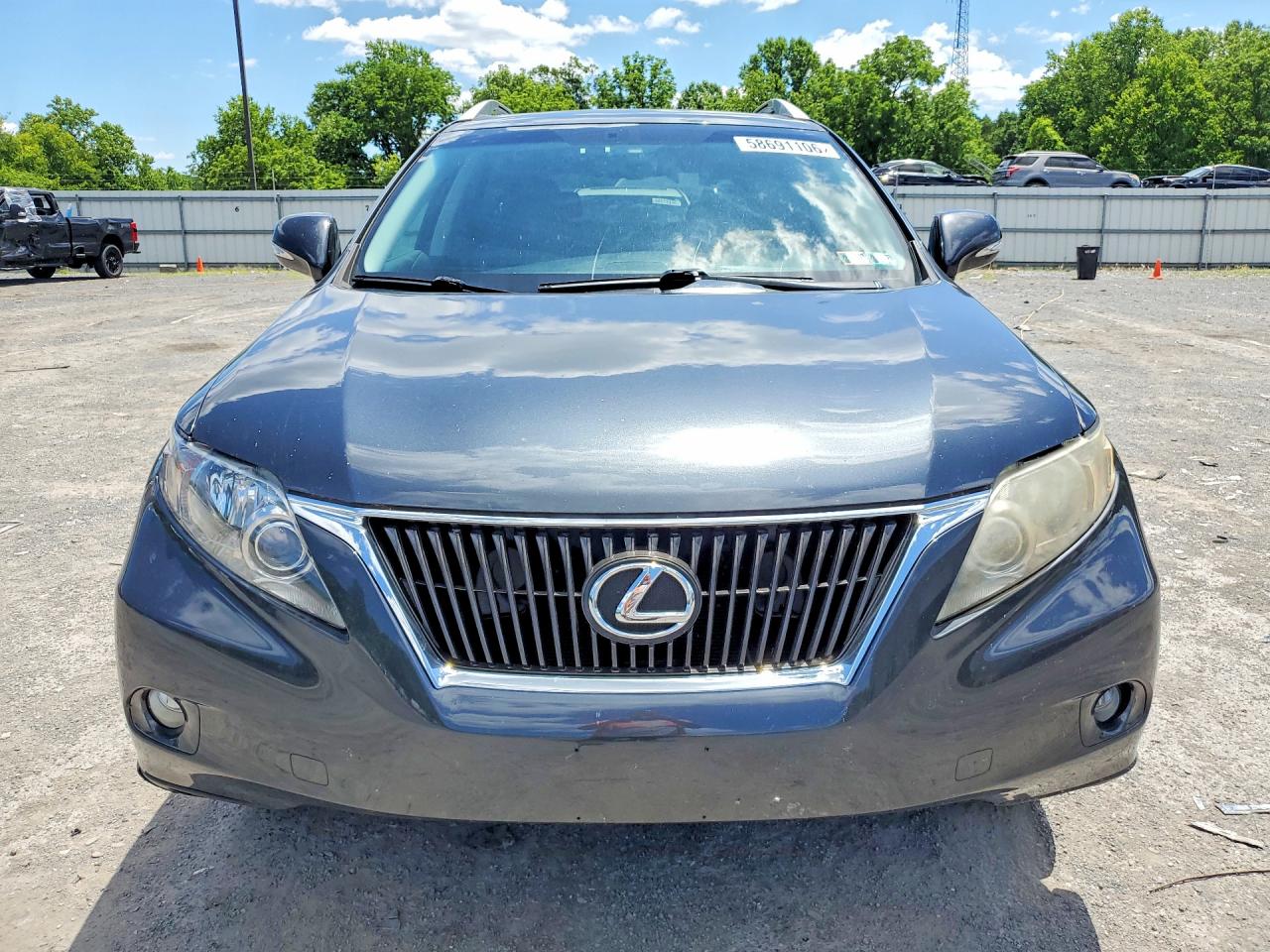 2010 Lexus Rx 350 Gray vin: 2T2BK1BAXAC029815