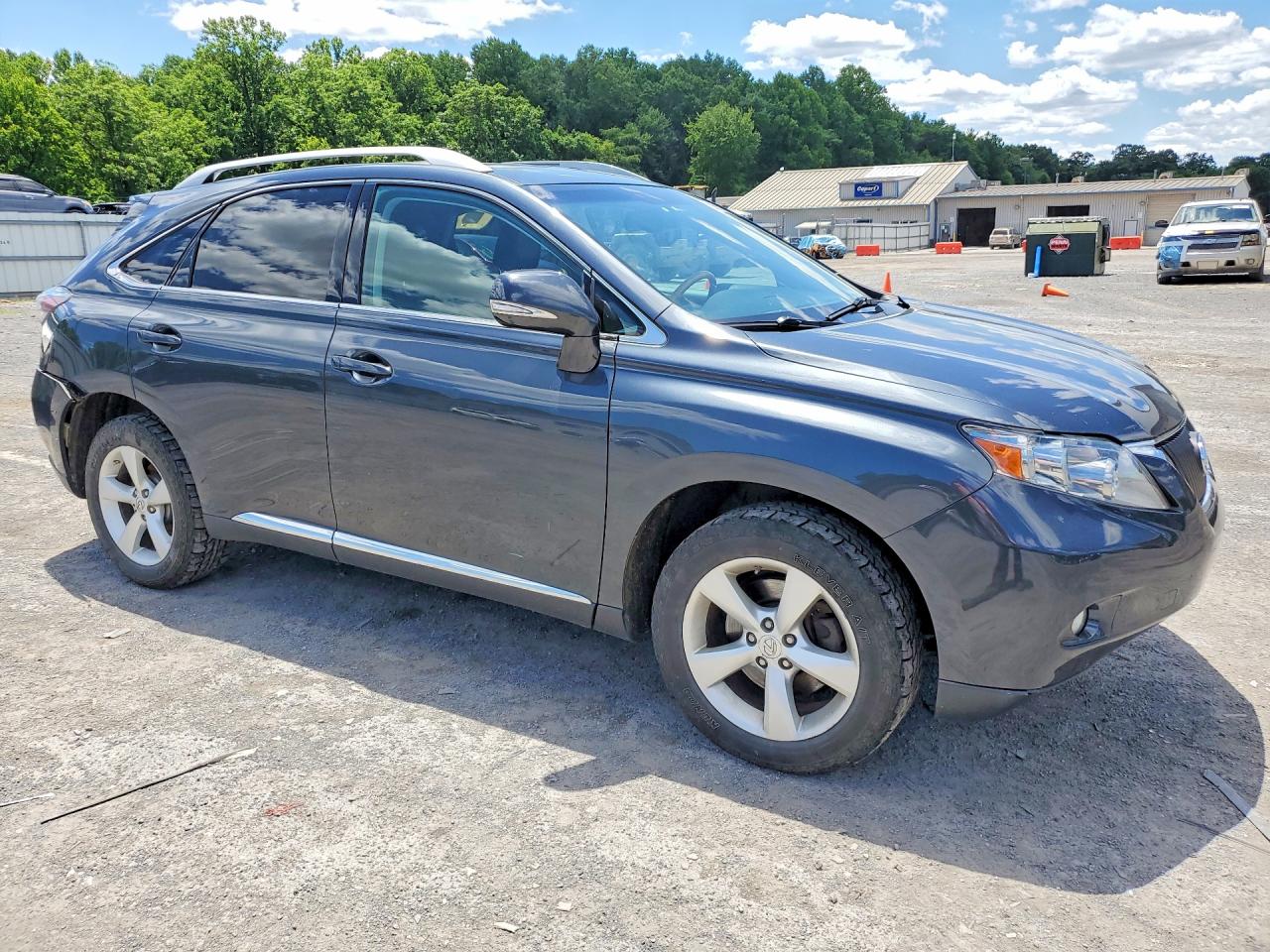 2010 Lexus Rx 350 Gray vin: 2T2BK1BAXAC029815