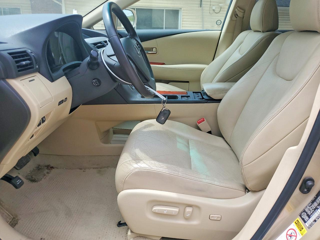2010 Lexus Rx 350 Tan vin: 2T2BK1BAXAC031001