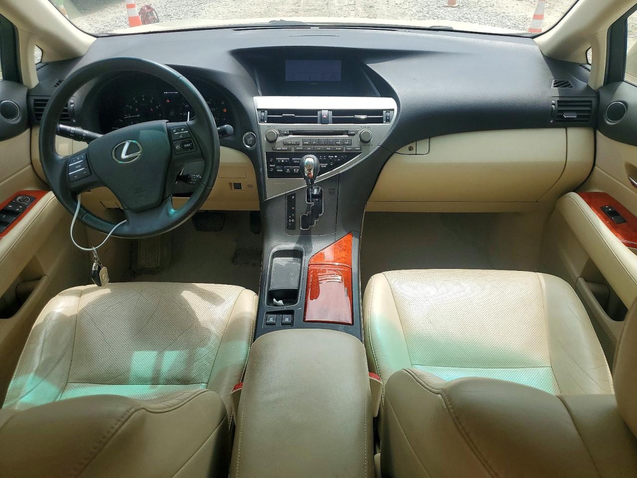 2010 Lexus Rx 350 Tan vin: 2T2BK1BAXAC031001