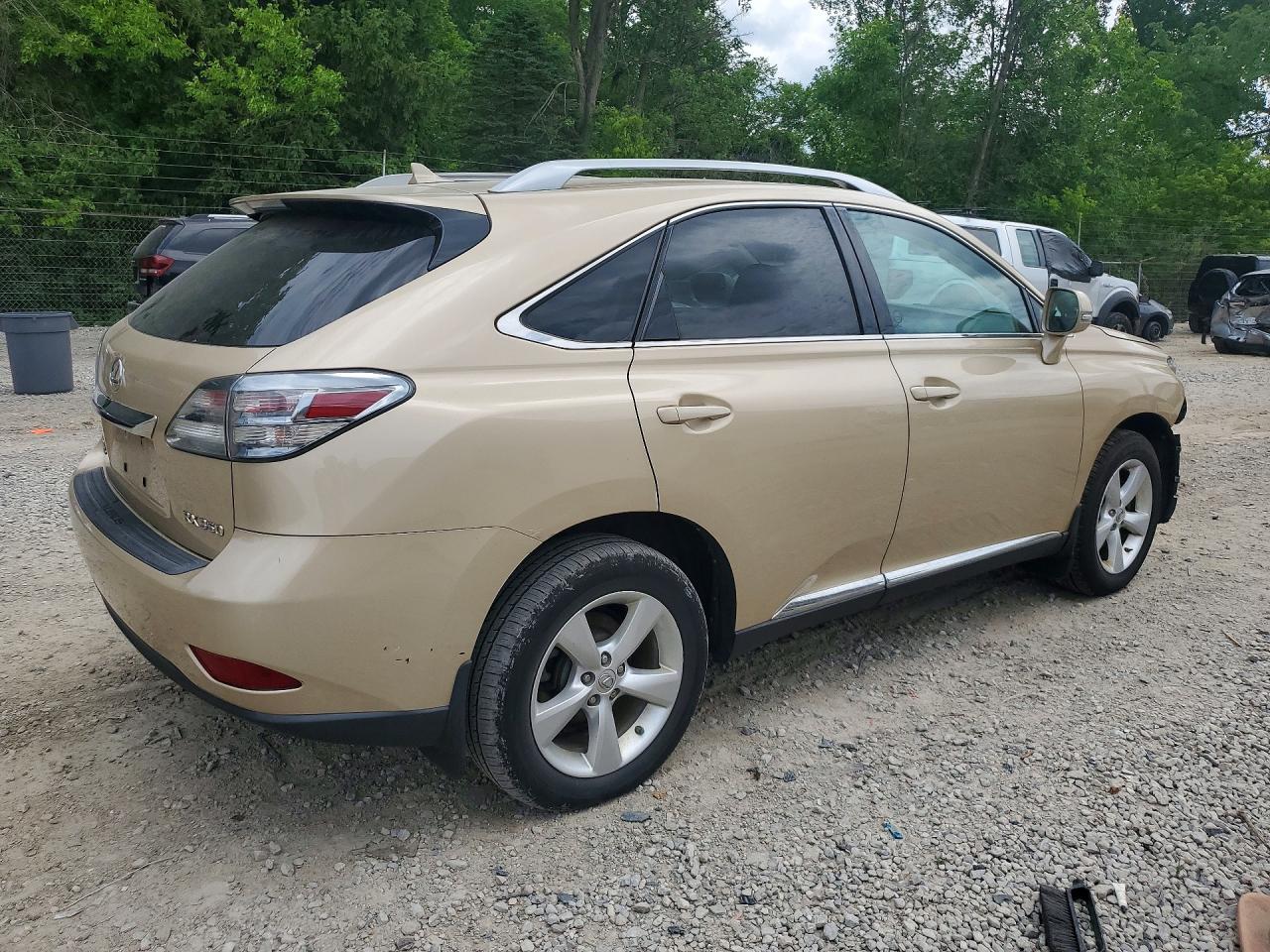 2010 Lexus Rx 350 Tan vin: 2T2BK1BAXAC031001