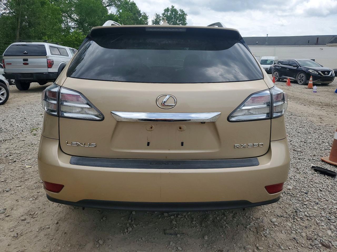2010 Lexus Rx 350 Tan vin: 2T2BK1BAXAC031001