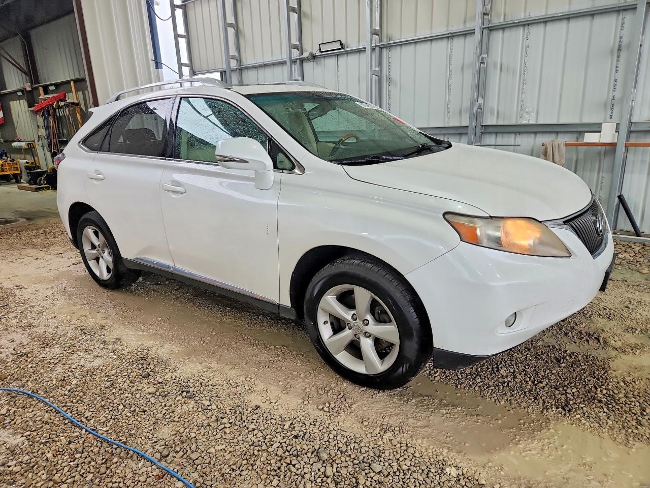 2010 Lexus Rx 350 White vin: 2T2BK1BAXAC036327