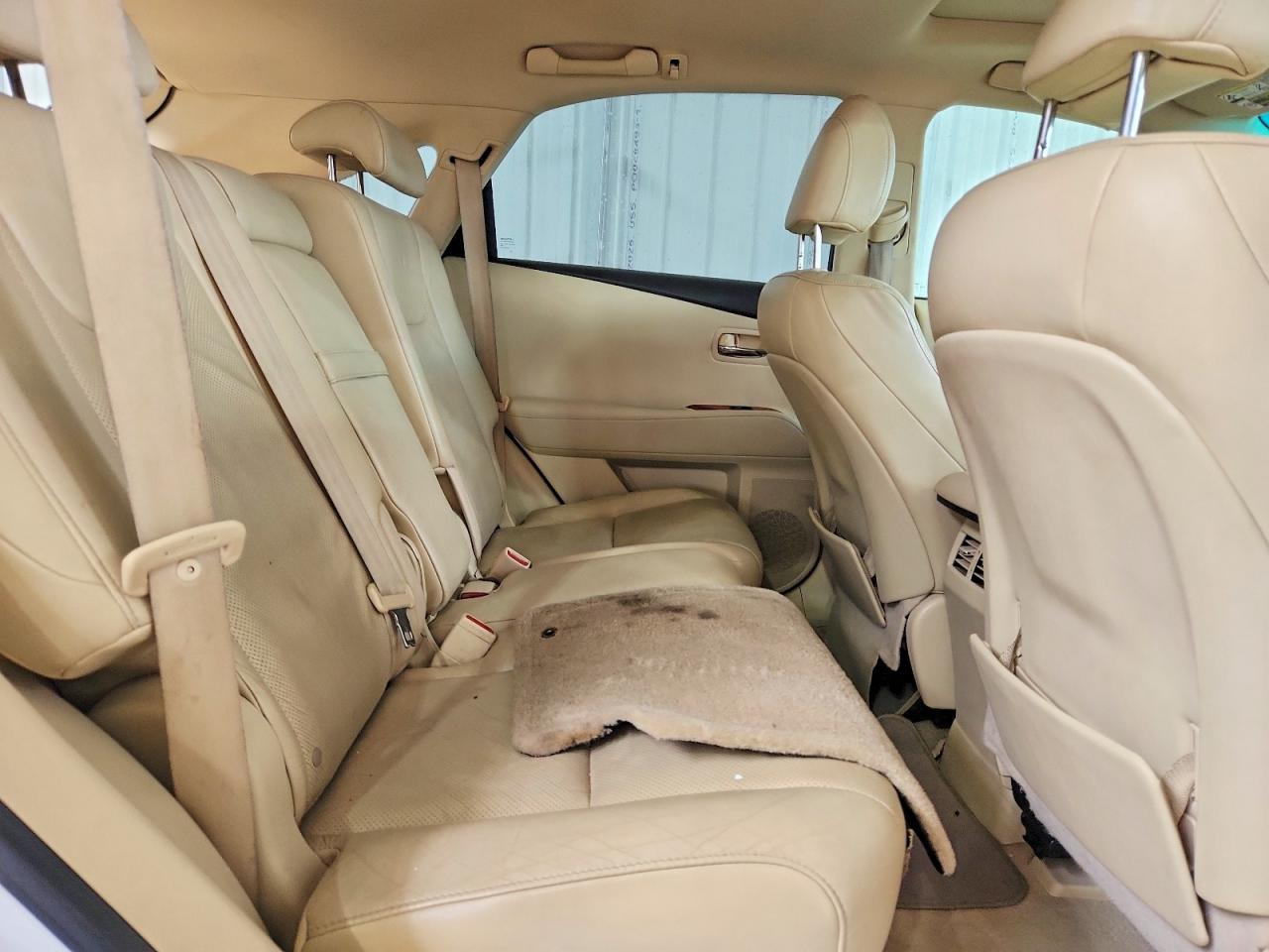 2010 Lexus Rx 350 White vin: 2T2BK1BAXAC036327
