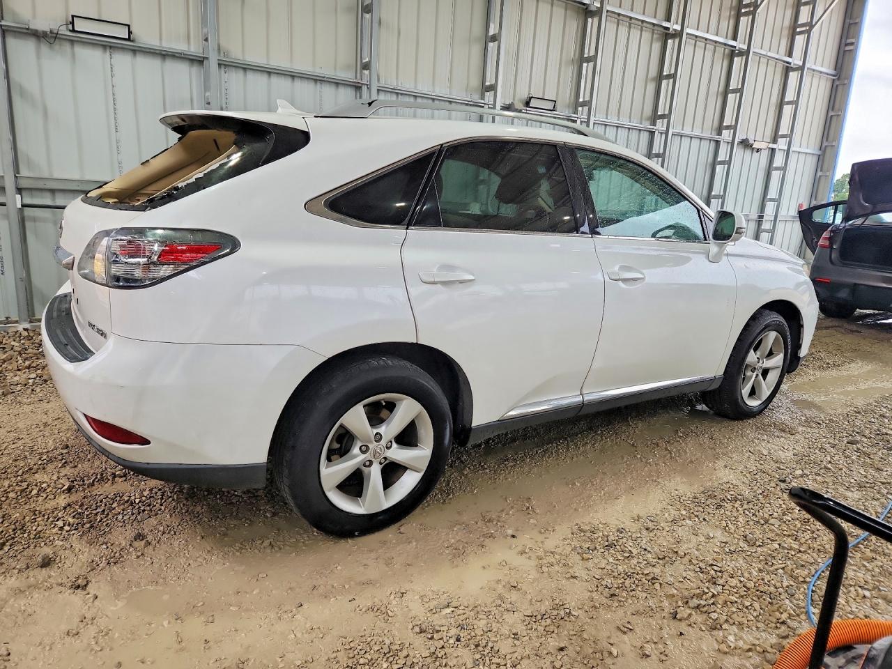 2010 Lexus Rx 350 White vin: 2T2BK1BAXAC036327