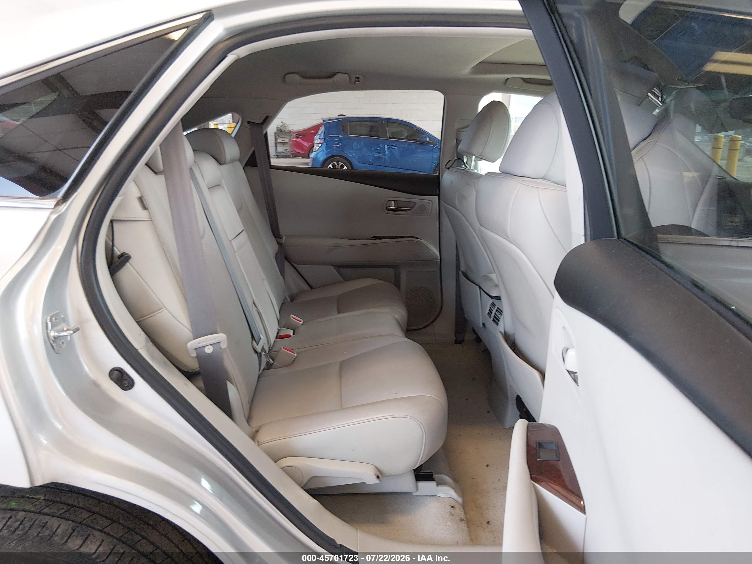 2010 Lexus Rx 350   Серебряный vin: 2T2BK1BAXAC040443