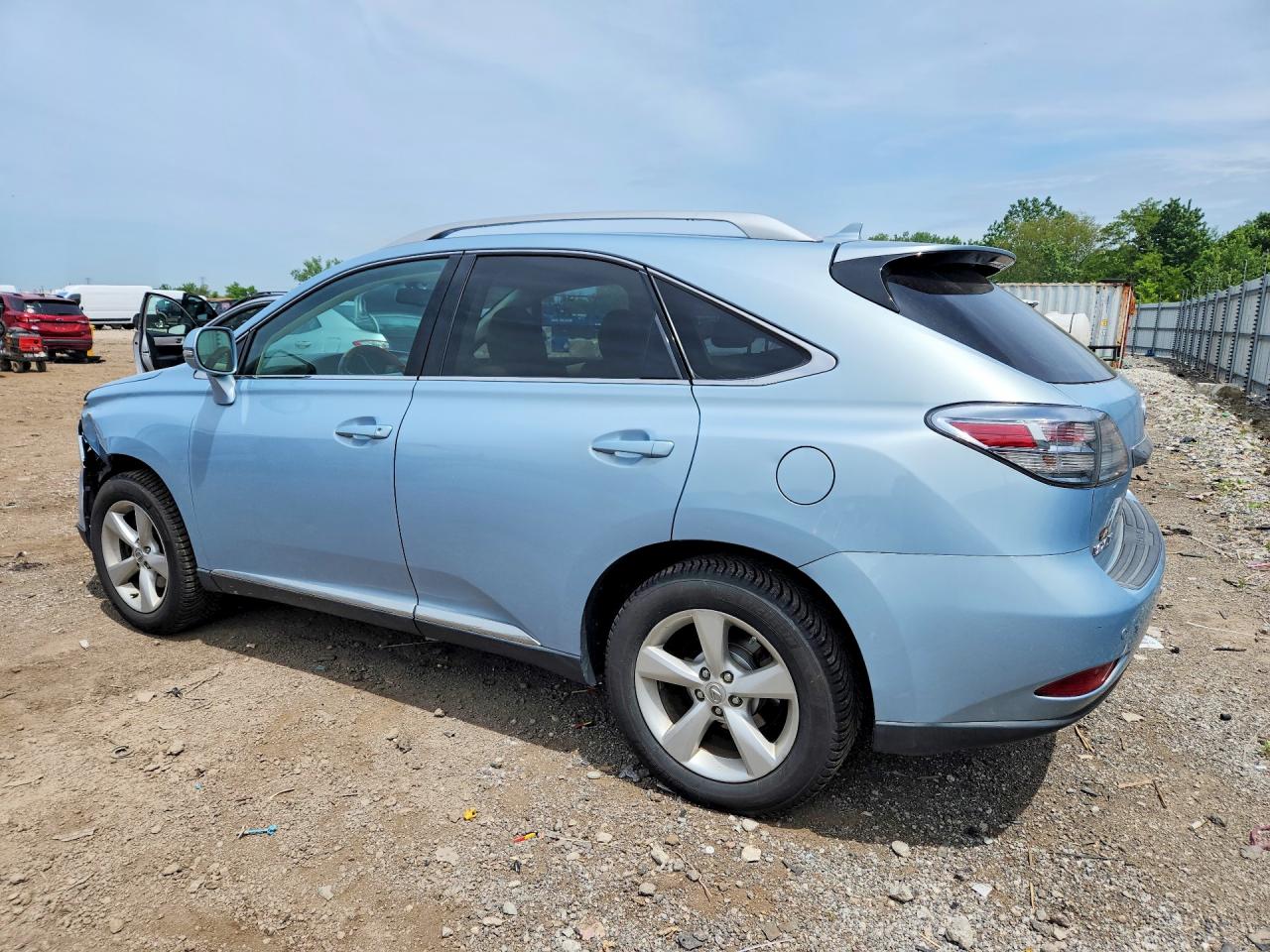 2010 Lexus Rx 350 Blue vin: 2T2BK1BAXAC067058