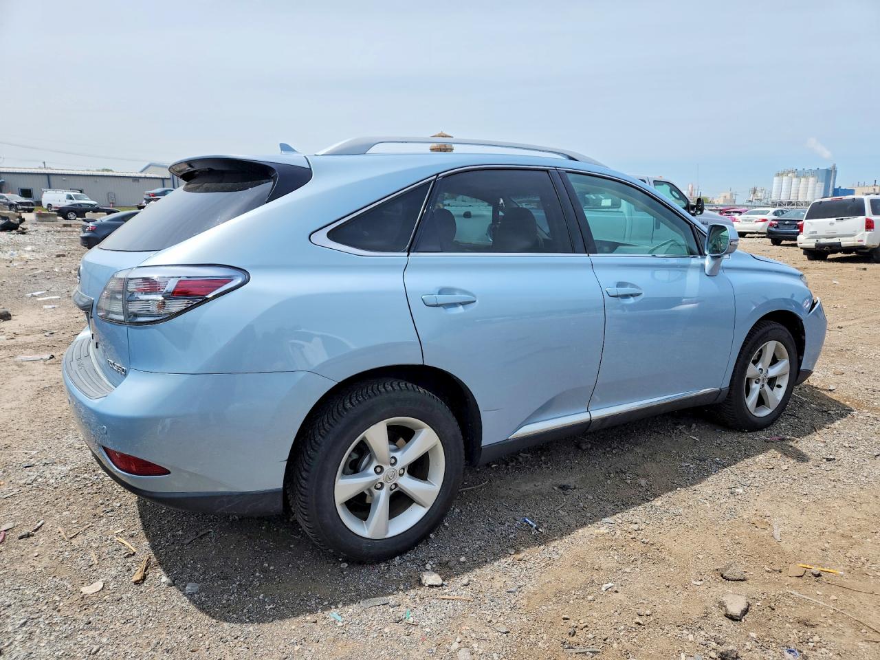 2010 Lexus Rx 350 Blue vin: 2T2BK1BAXAC067058