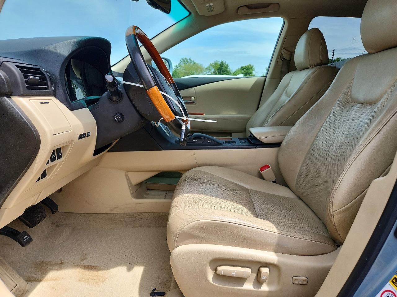 2010 Lexus Rx 350 Blue vin: 2T2BK1BAXAC067058