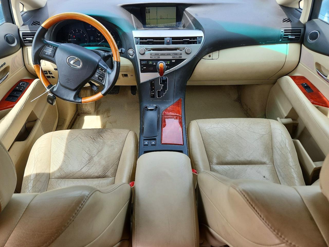 2010 Lexus Rx 350 Blue vin: 2T2BK1BAXAC067058