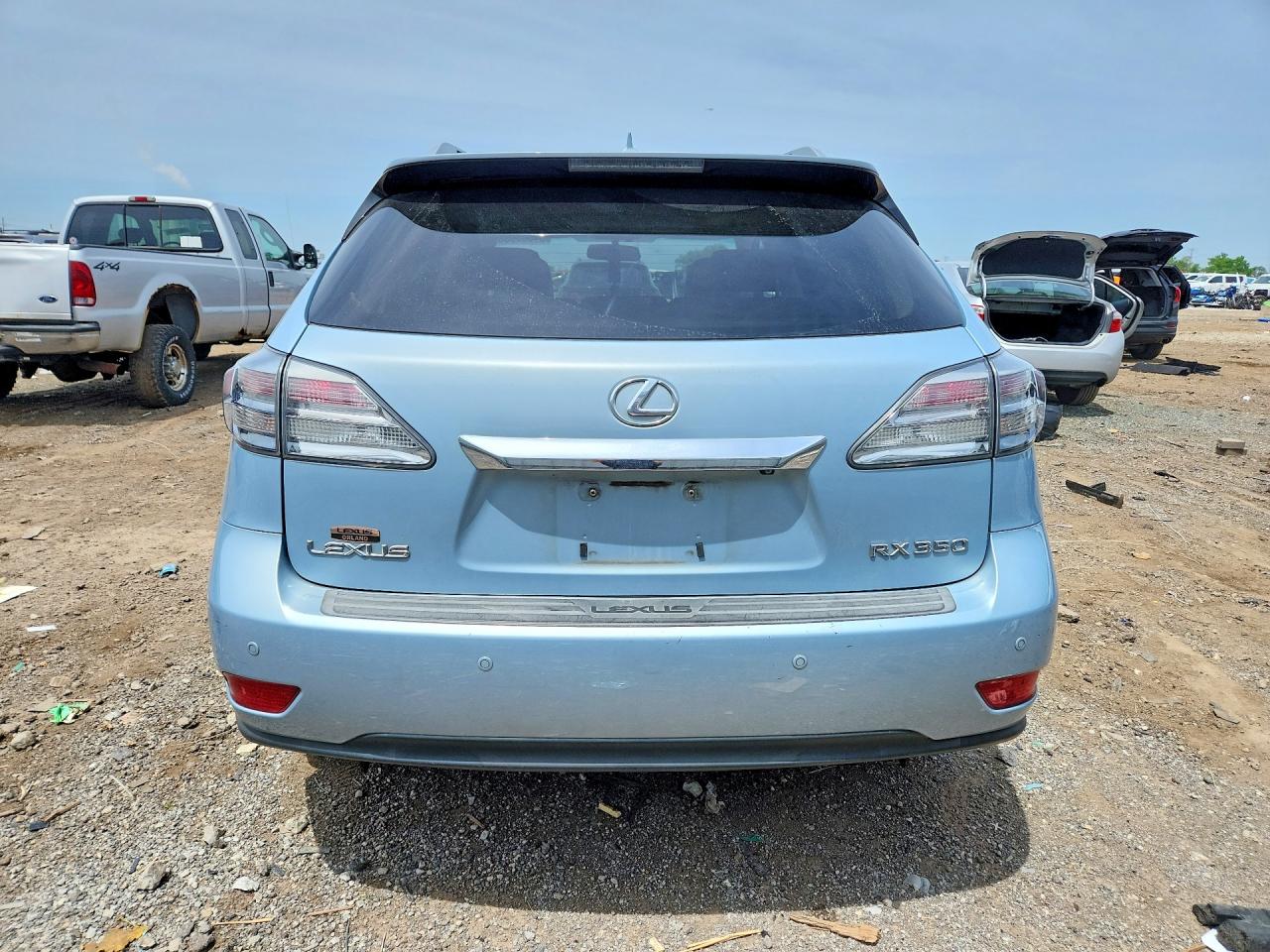 2010 Lexus Rx 350 Blue vin: 2T2BK1BAXAC067058