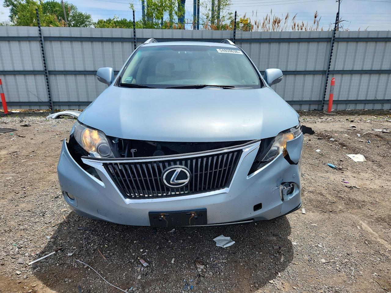 2010 Lexus Rx 350 Blue vin: 2T2BK1BAXAC067058