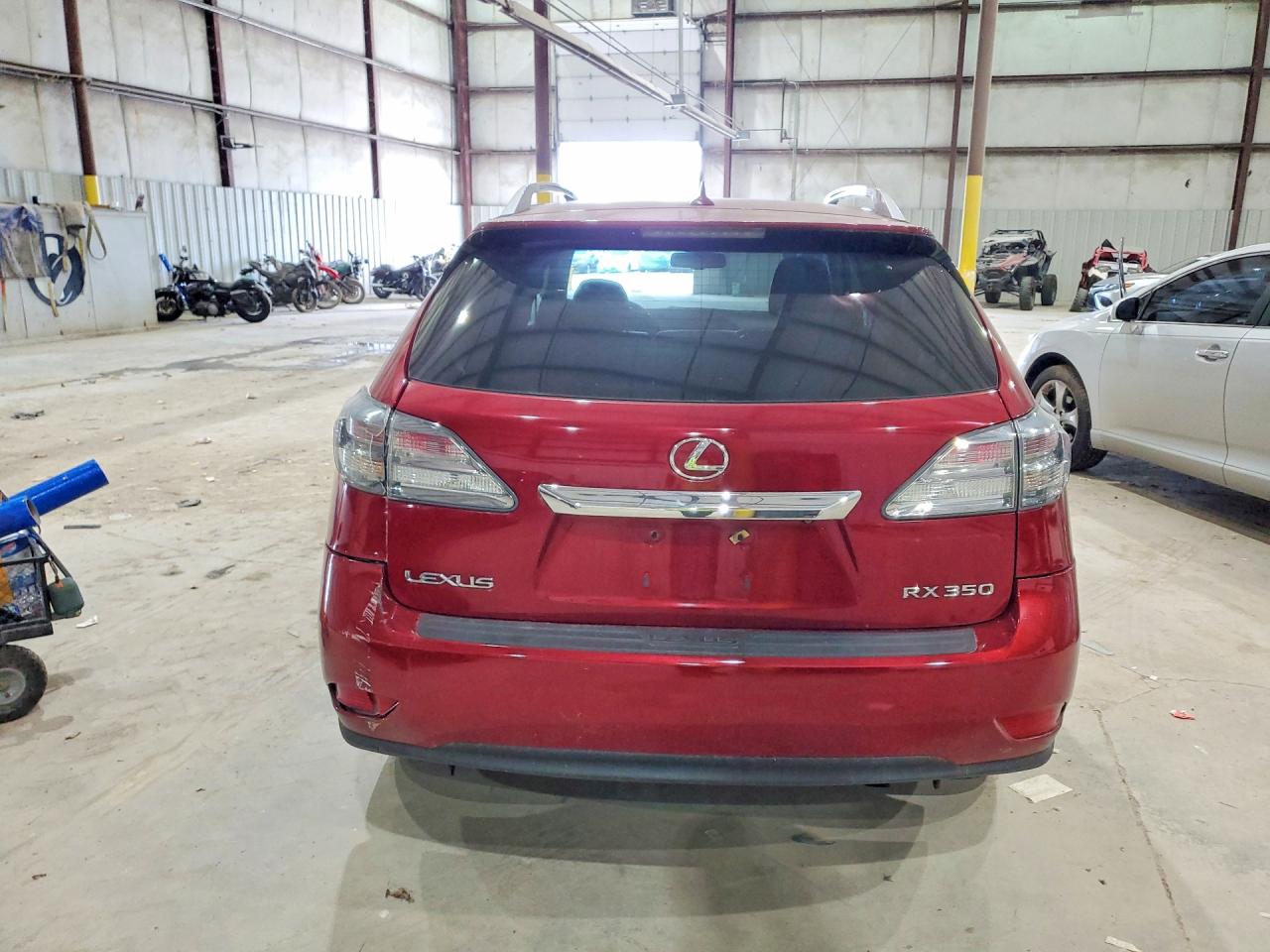 2010 Lexus Rx 350 Red vin: 2T2BK1BAXAC067111