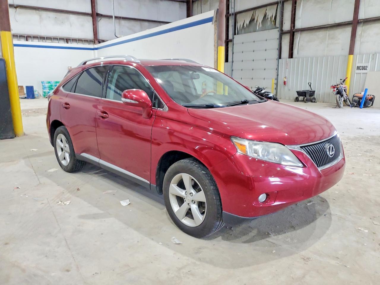 2010 Lexus Rx 350 Red vin: 2T2BK1BAXAC067111