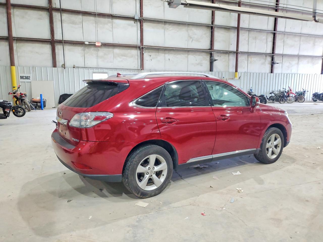 2010 Lexus Rx 350 Red vin: 2T2BK1BAXAC067111