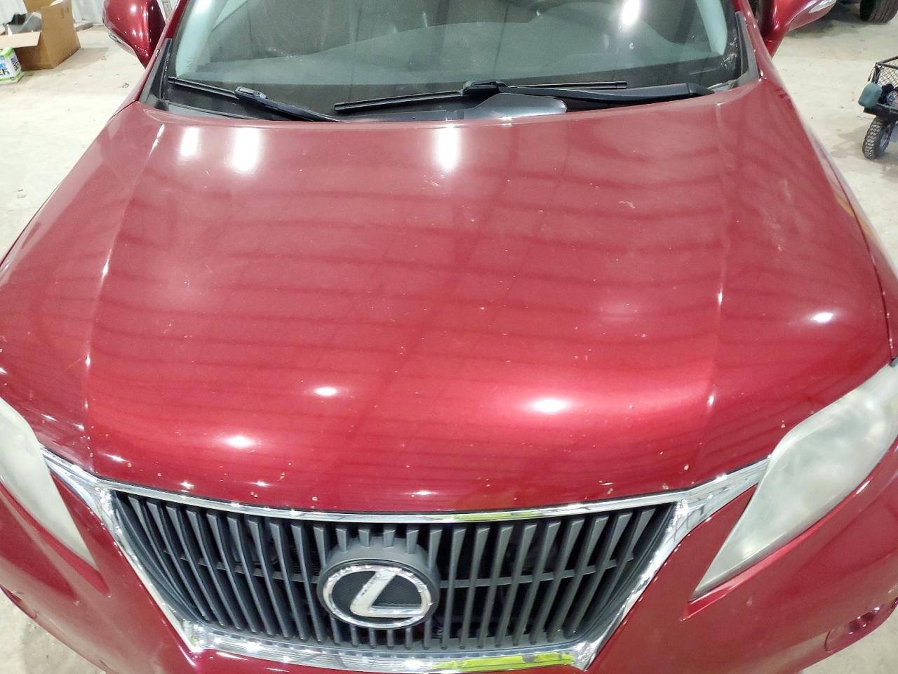 2010 Lexus Rx 350 Red vin: 2T2BK1BAXAC067111