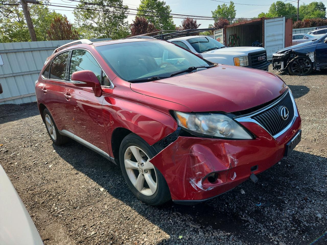 2010 Lexus Rx 350 Red vin: 2T2BK1BAXAC069263