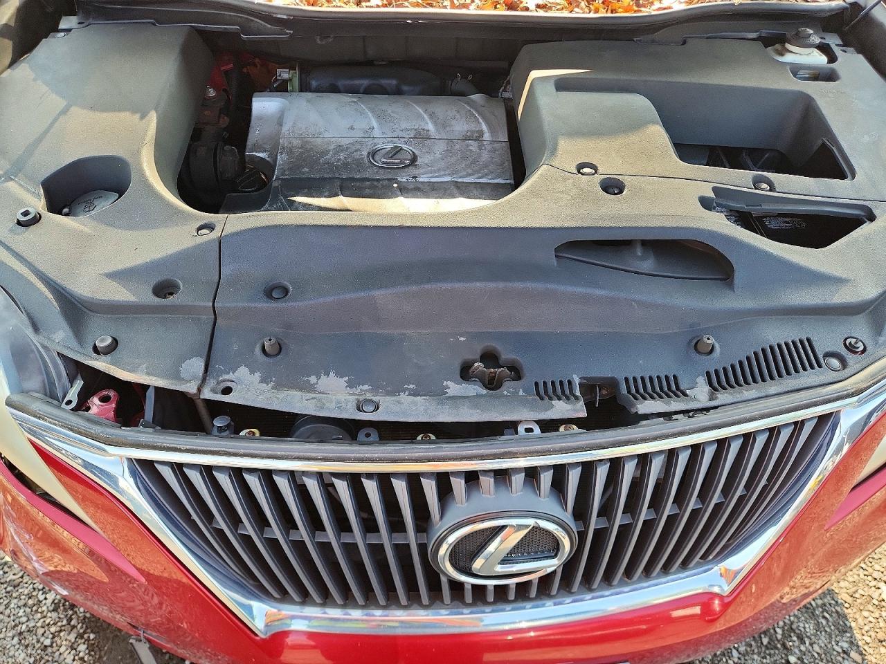 2010 Lexus Rx 350 Red vin: 2T2BK1BAXAC069263