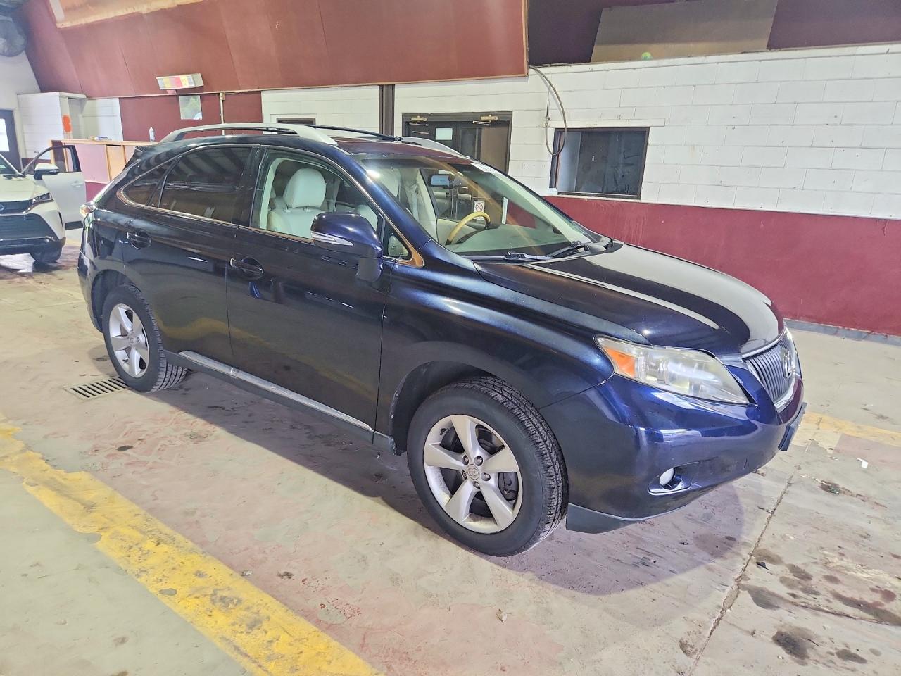 2010 Lexus Rx 350 Blue vin: 2T2BK1BAXAC074317