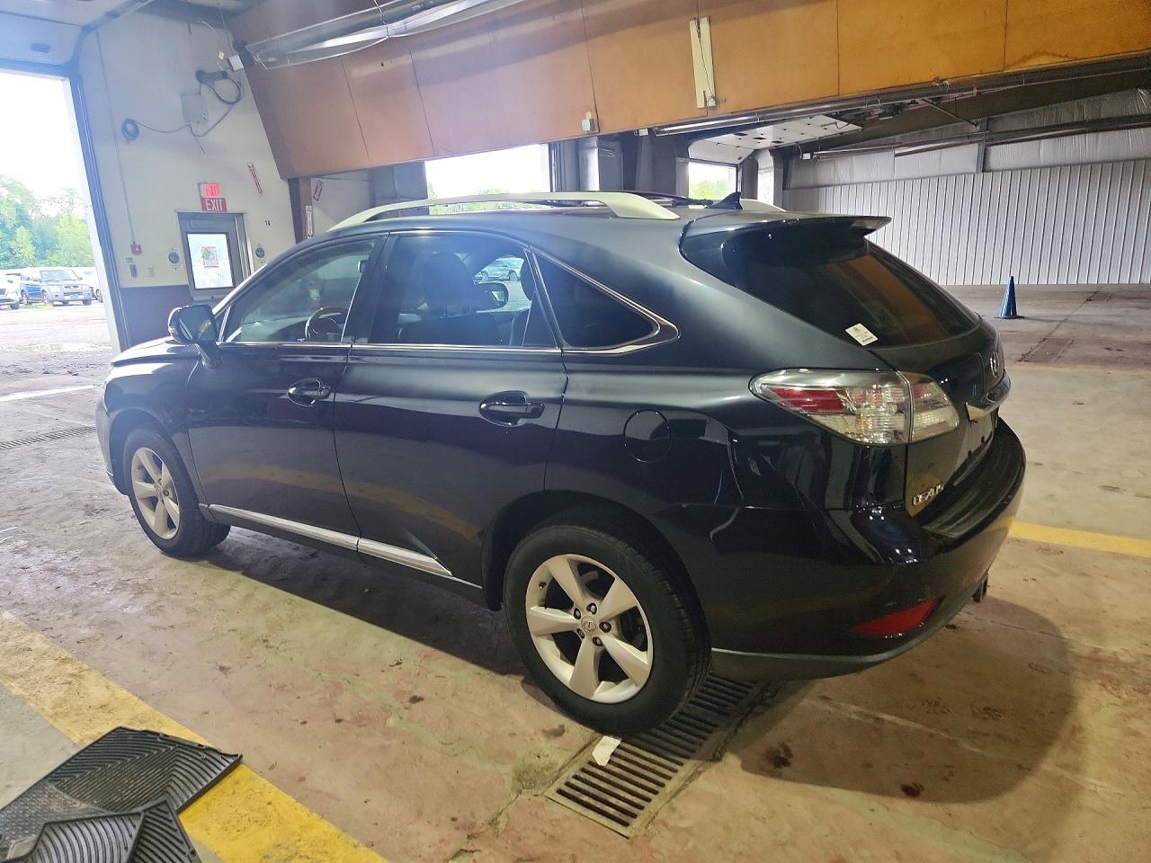 2010 Lexus Rx 350 Blue vin: 2T2BK1BAXAC074317