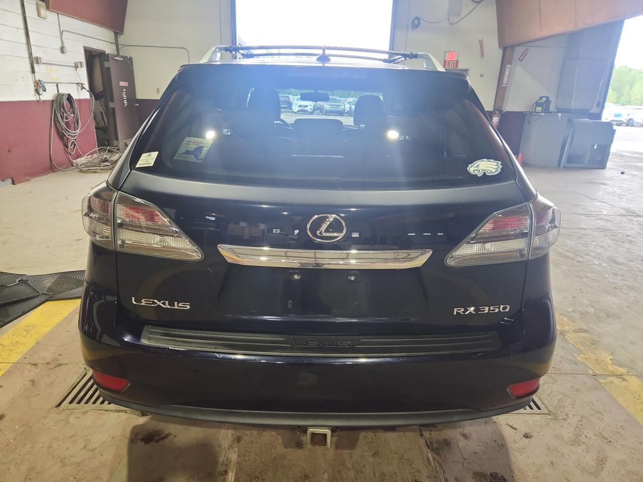 2010 Lexus Rx 350 Blue vin: 2T2BK1BAXAC074317 Damage: Rear Bumper/Cover, Heavy Scratch, 3 To 4 Inches