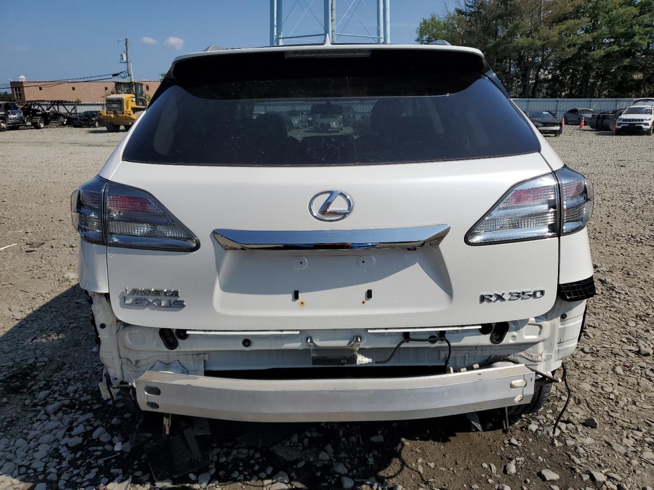 2010 Lexus Rx 350 Белый vin: 2T2BK1BAXAC075774