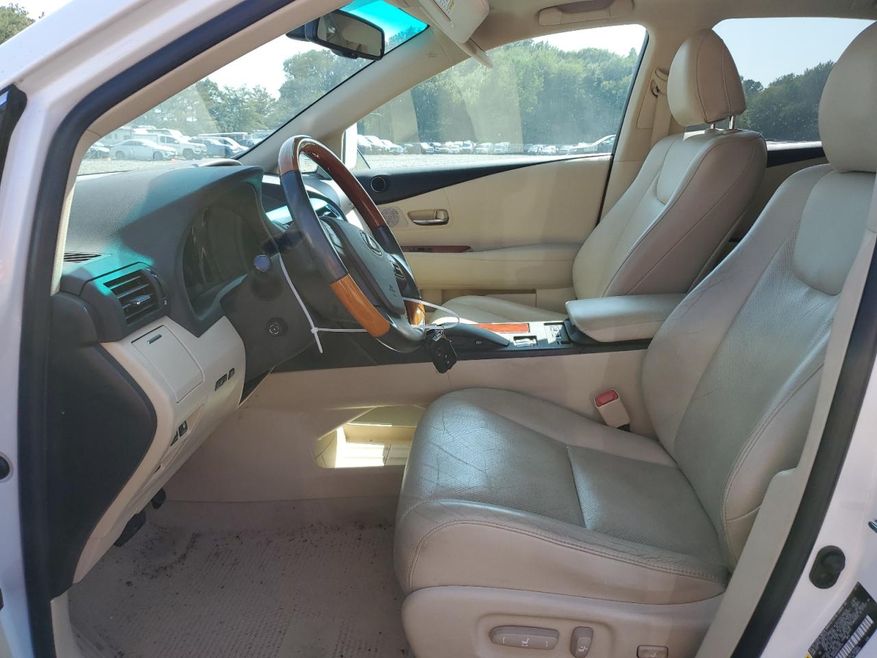 2010 Lexus Rx 350 Белый vin: 2T2BK1BAXAC075774