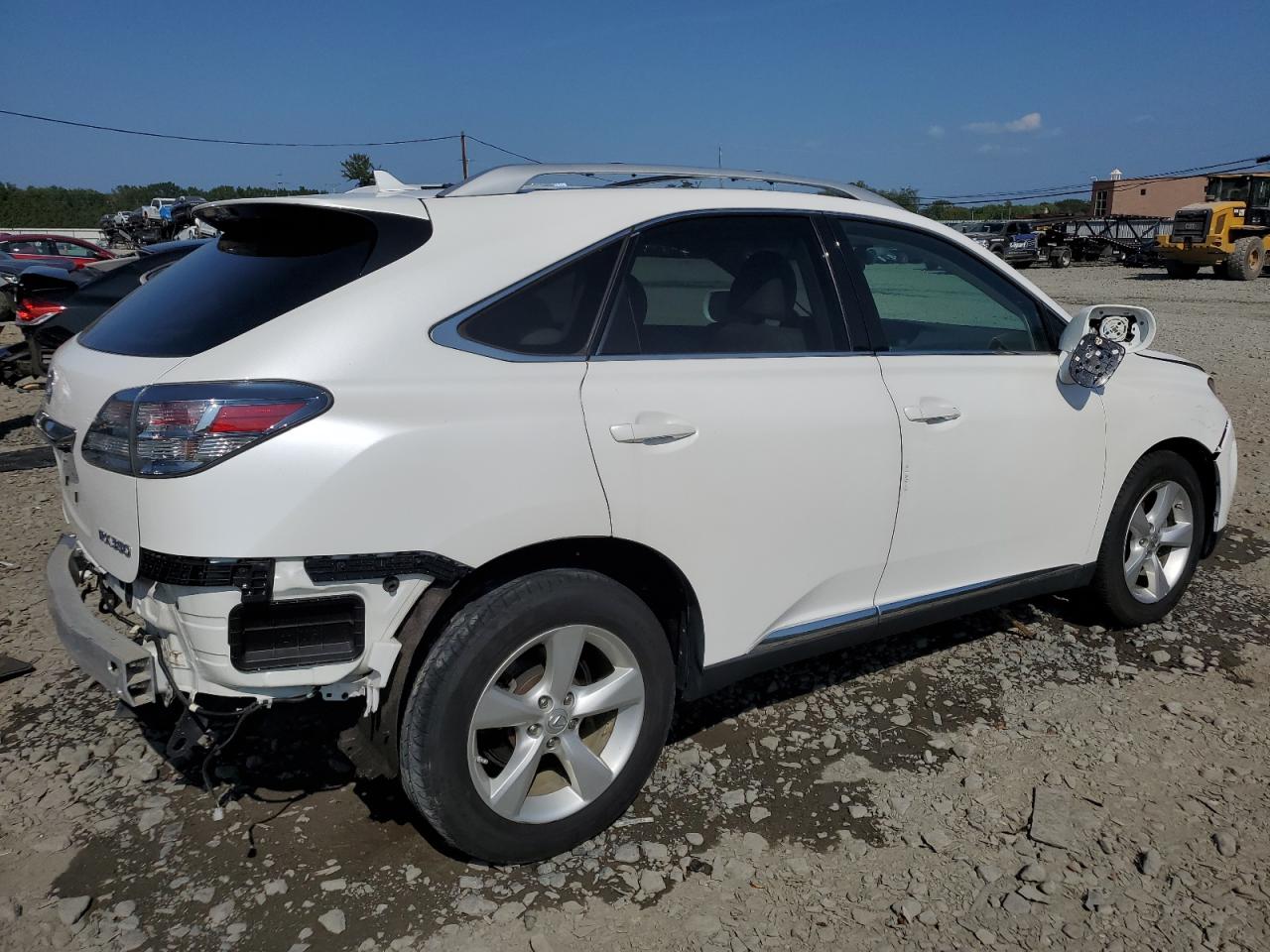 2010 Lexus Rx 350 Белый vin: 2T2BK1BAXAC075774