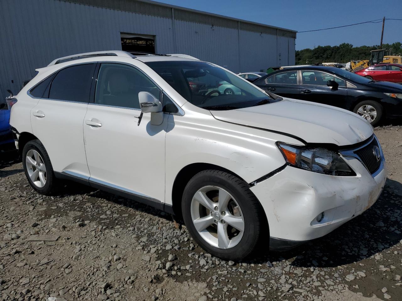 2010 Lexus Rx 350 Белый vin: 2T2BK1BAXAC075774