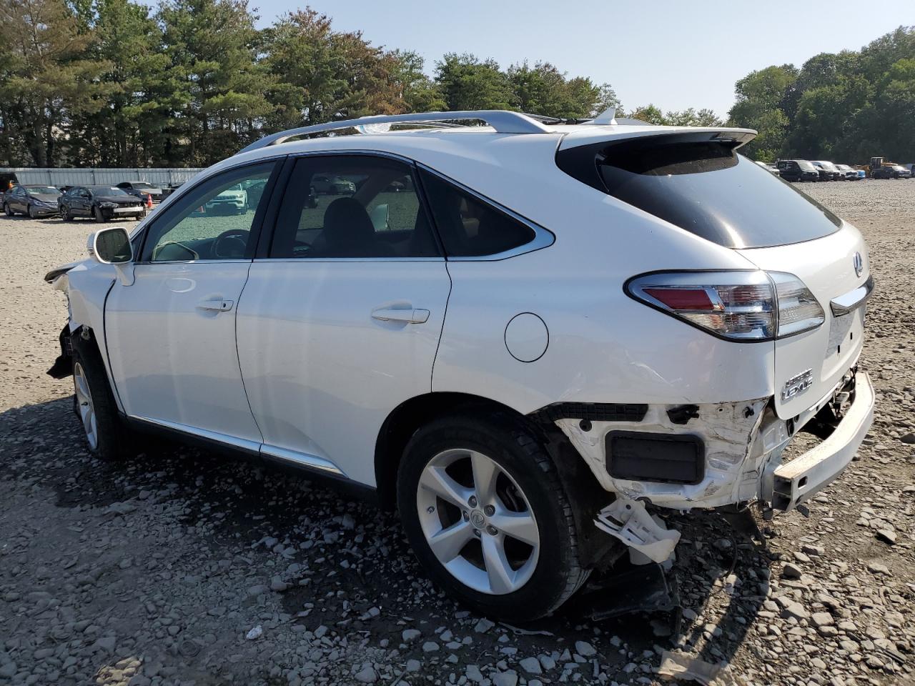 2010 Lexus Rx 350 Белый vin: 2T2BK1BAXAC075774