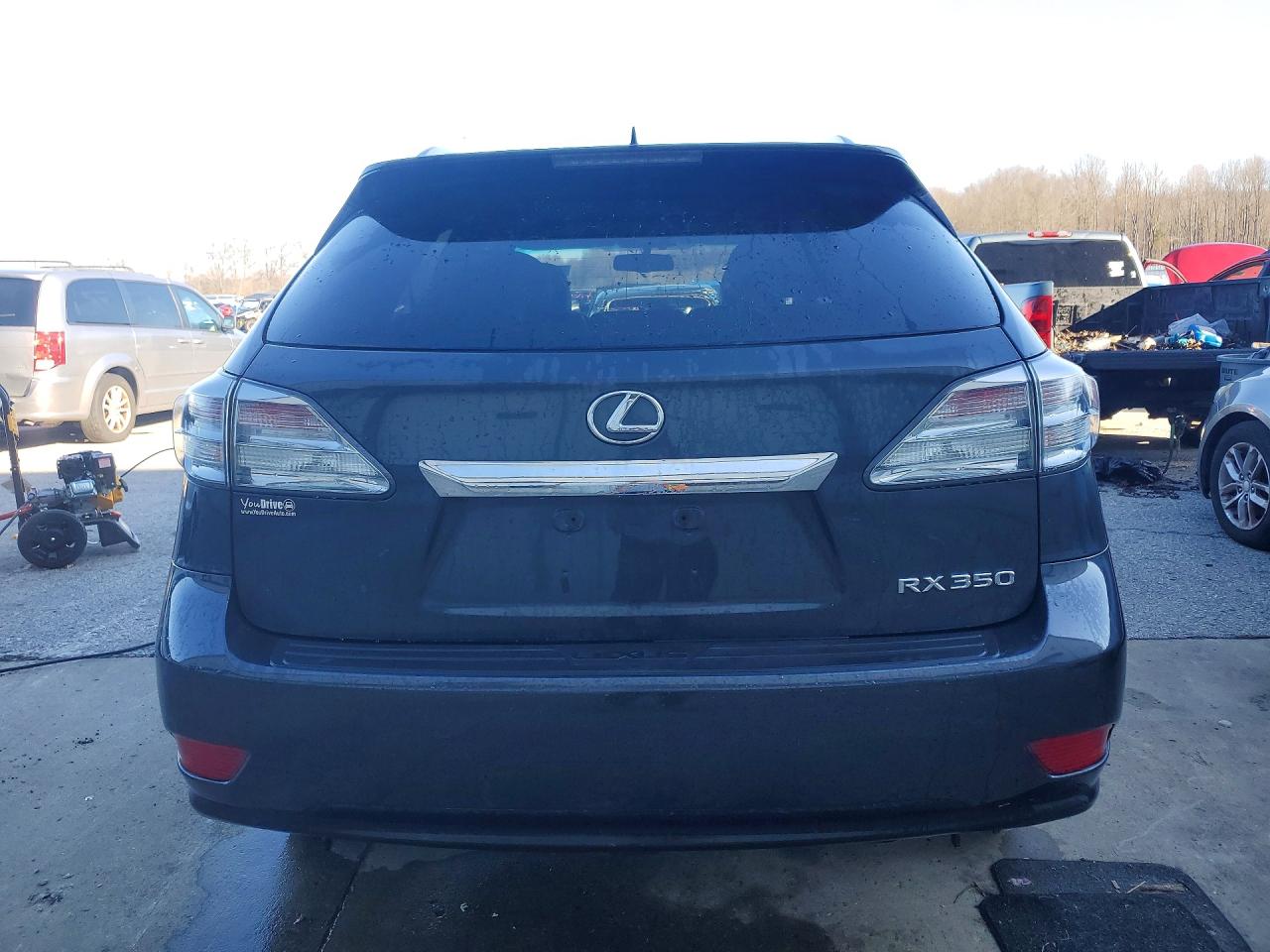 2011 Lexus Rx 350 Base Gray vin: 2T2BK1BAXBC081253