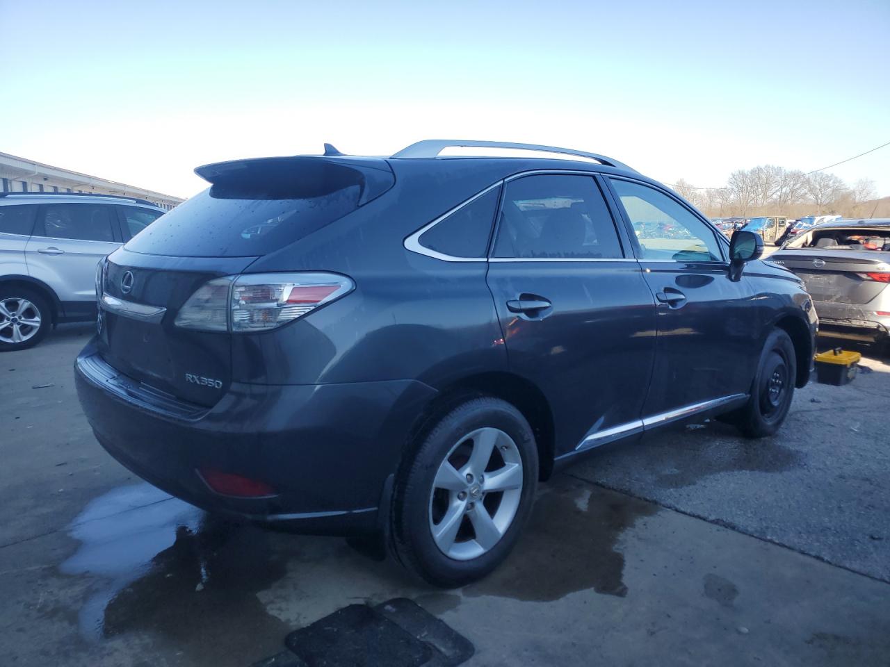 2011 Lexus Rx 350 Base Gray vin: 2T2BK1BAXBC081253 Damage: Right Rear Door, Dent(S) W/No Paint Dmg, < 1/8 Inch