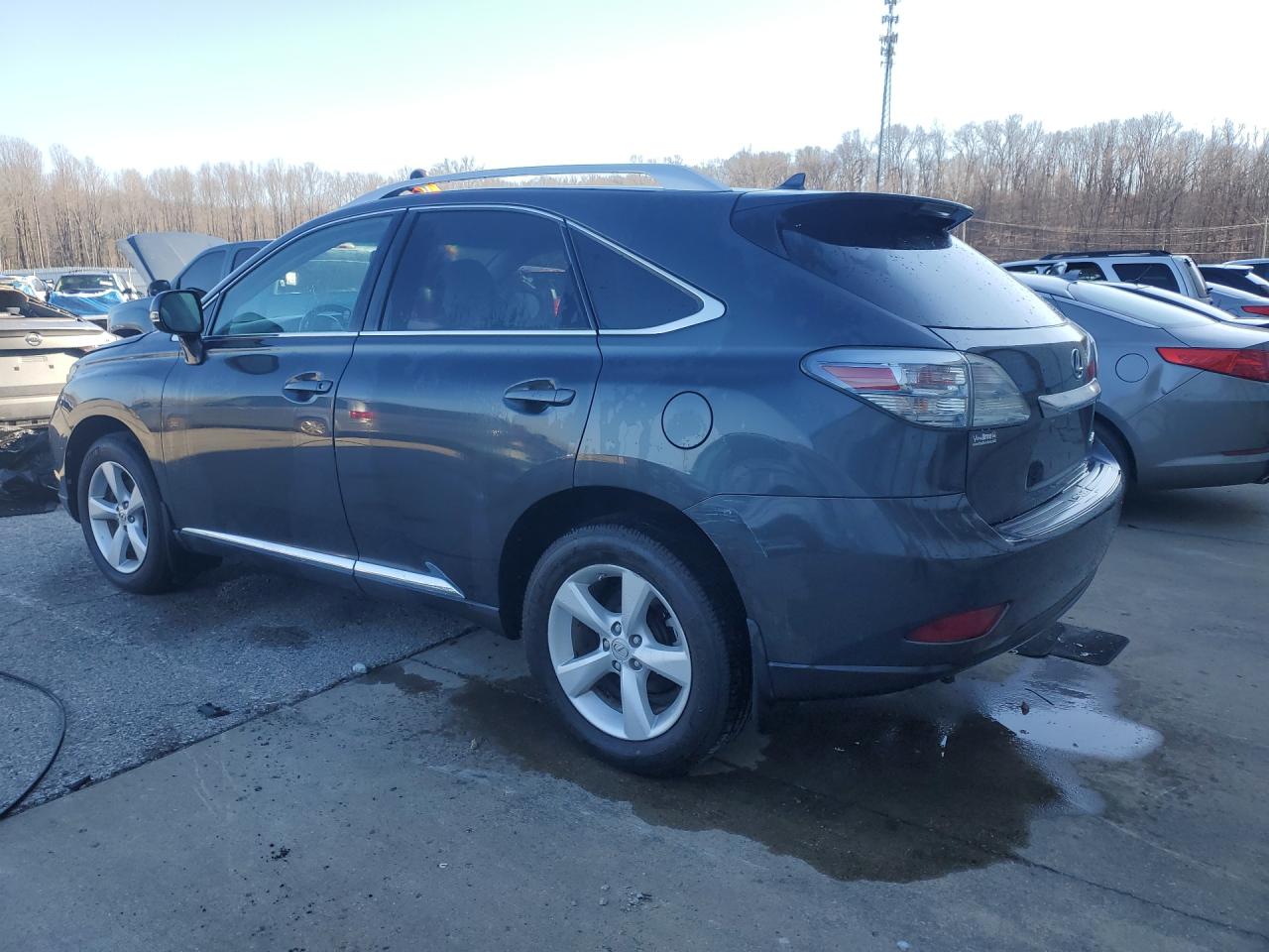 2011 Lexus Rx 350 Base Gray vin: 2T2BK1BAXBC081253 Damage: Left Qtr Panel, Dent(S) W/No Paint Dmg, < 1/8 Inch