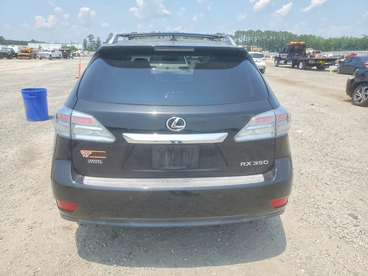 2011 Lexus Rx 350 Черный vin: 2T2BK1BAXBC094455